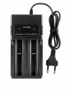 Зарядное устройство для аккумуляторов 18650 на 2 слота Орбита OT-APZ13